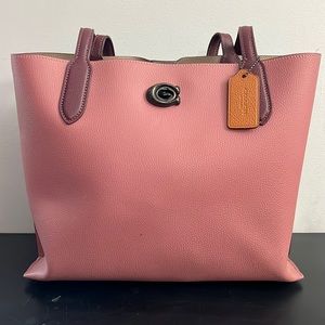Coach Purse - Rose & Brown